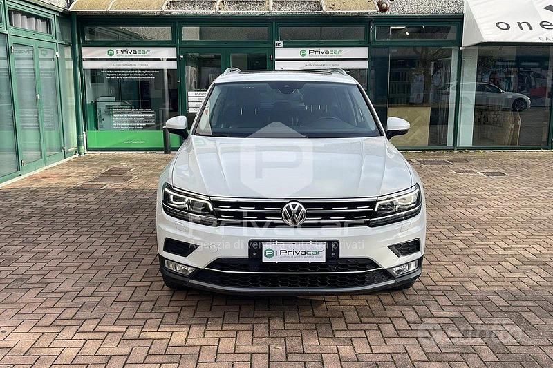 Usata VW Tiguan Executive 190 CV (139 kW) 2017 Bianco SUV