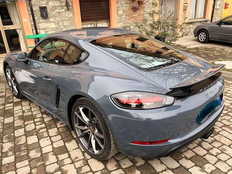 Usata Porsche 718 Cayman 299 CV (219 kW) 2016 Blu/azzurro Coupé