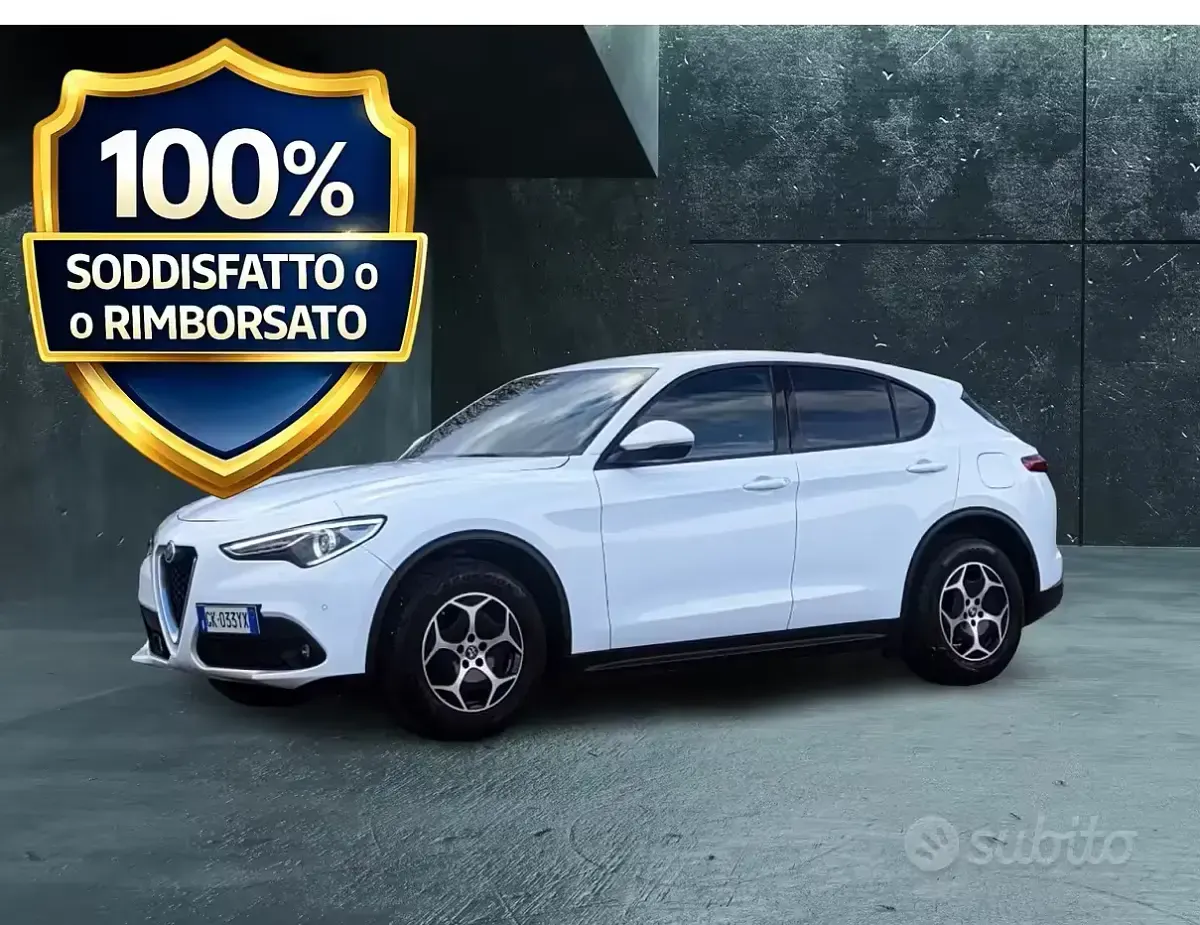 Usata Alfa Romeo Stelvio Super 190 CV (139 kW) 2022 Bianco SUV