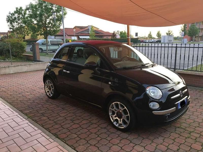 Usata Fiat 500C Rock 95 CV (69 kW) 2012 Nero Cabrio