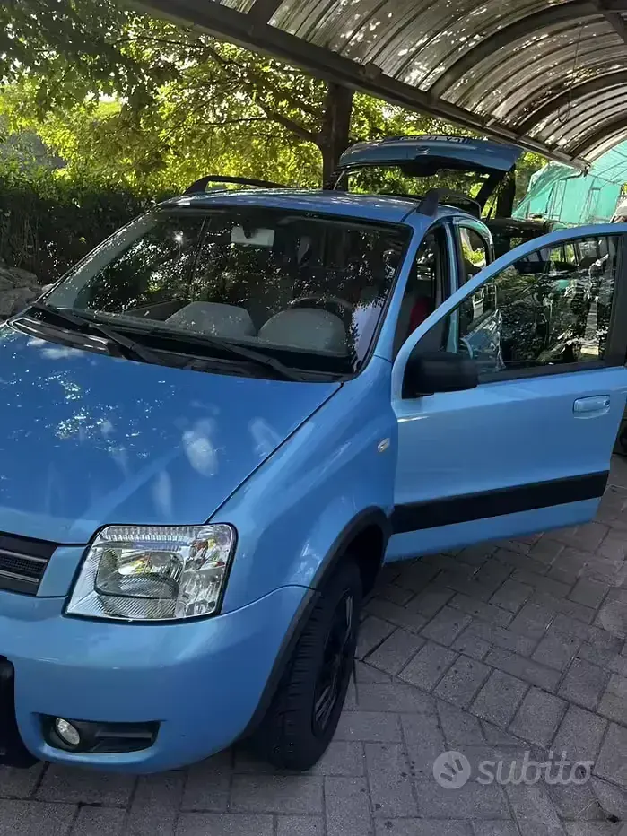 Usata Fiat Panda 4x4 2006 Bluazzurro Utilitaria