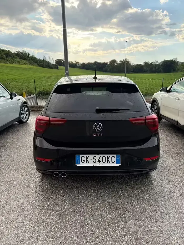 Usata VW Polo GTI 207 CV (152 kW) 2023 Nero Utilitaria