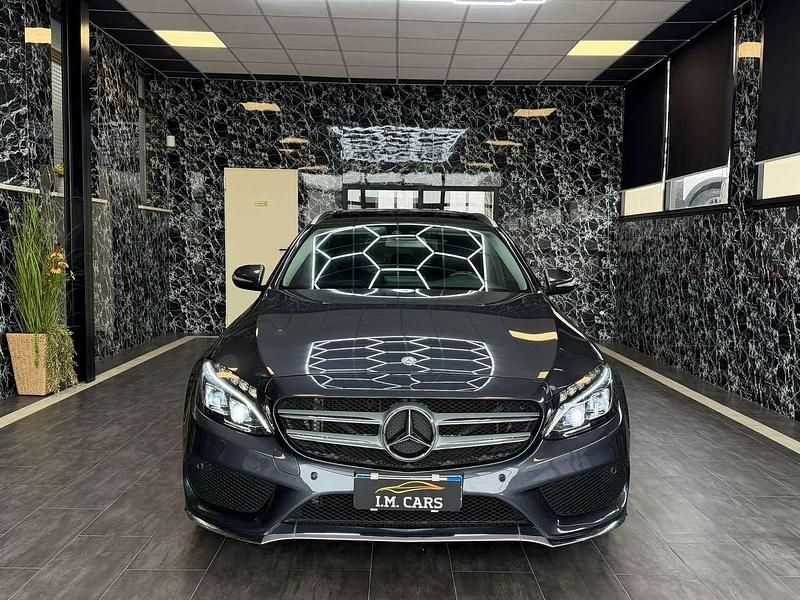 Usata Mercedes C220 Premium 170 CV (125 kW) 2015 Grigio Station wagon