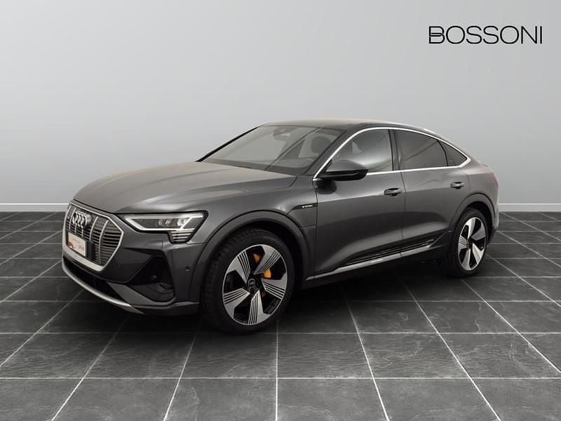 Usata Audi e-tron Sportback S-Line 158 kW (215 CV) 2022 Grigio SUV
