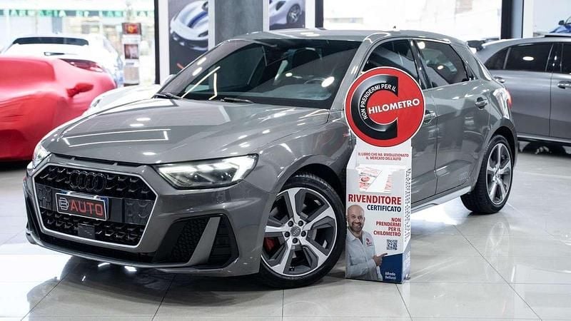 Usata Audi A1 S-Line 200 CV (147 kW) 2019 Grigio nardo metallizzato Utilitaria