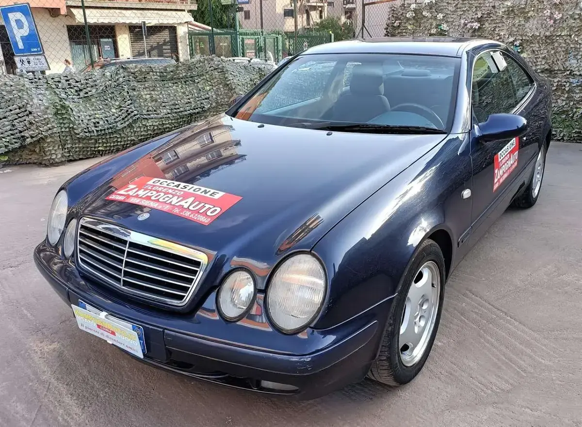 Usata Mercedes CLK200 192 CV (141 kW) 1999 Blu/azzurro Coupé