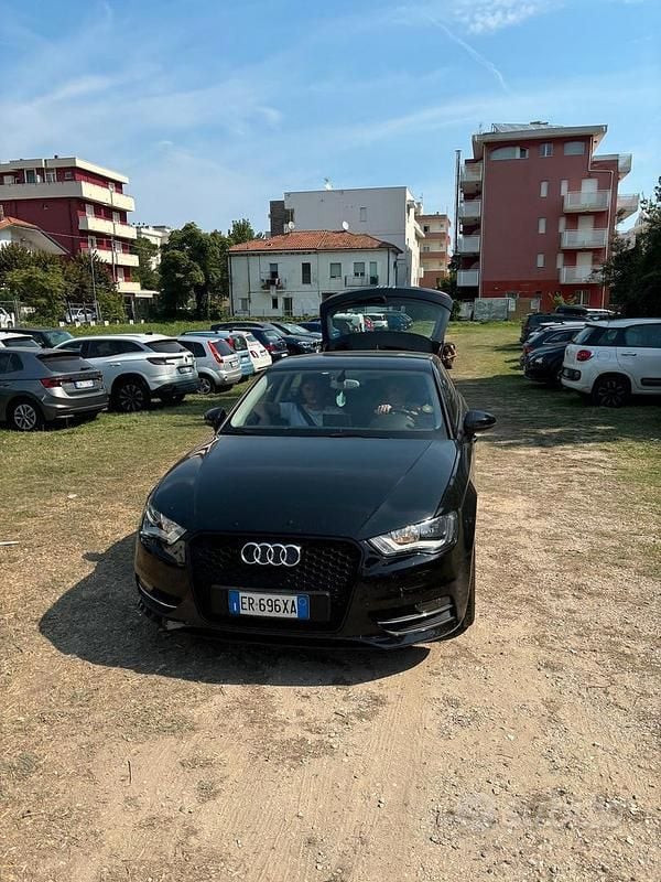 Usata Audi A3 122 CV (89 kW) 2013 Nero Berlina