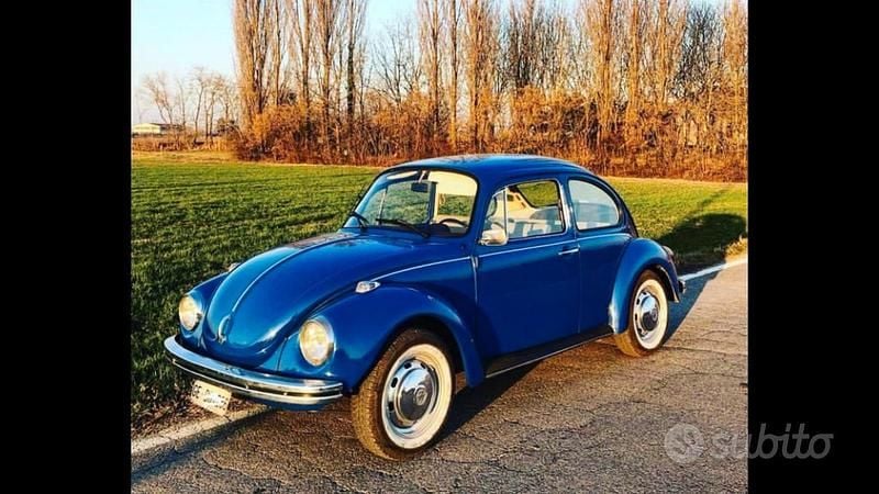 Usata VW Beetle 1970 Blu Utilitaria