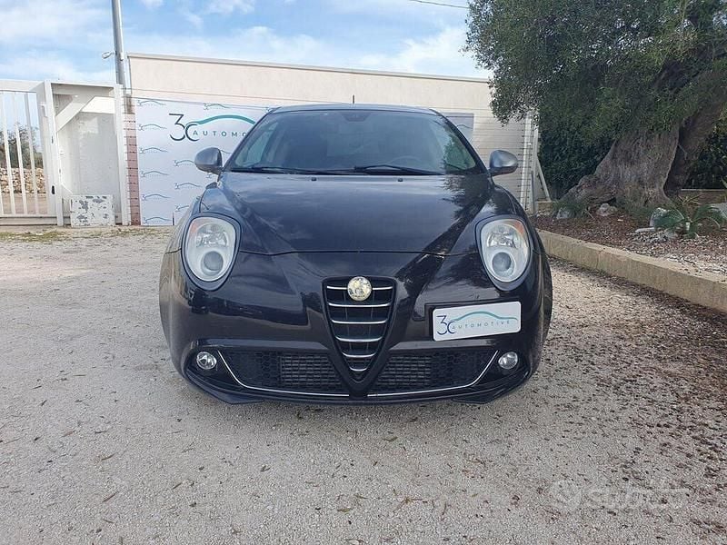 Usata Alfa Romeo MiTo Distinctive 155 CV (114 kW) 2008 Nero Utilitaria