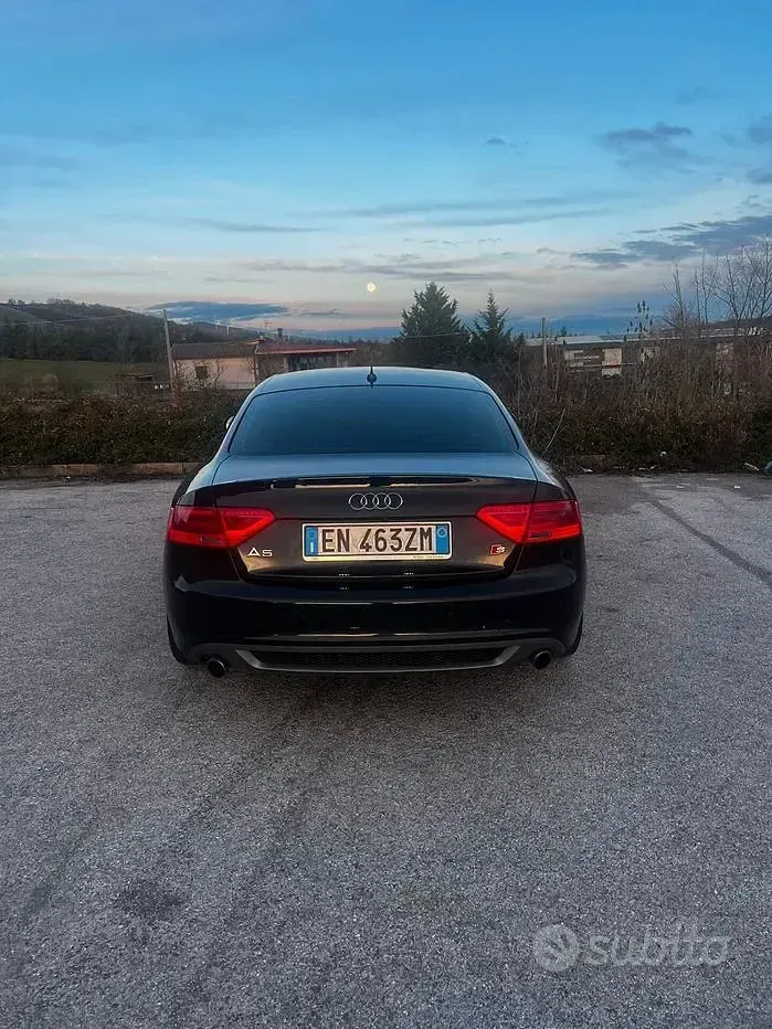 Usata Audi A5 Advanced 177 CV (130 kW) 2012 Nero Coupé