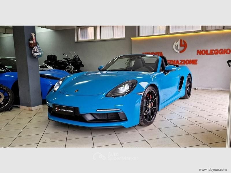 Usata Porsche 718 Boxster GTS 366 CV (269 kW) 2019 Blu/azzurro Cabrio