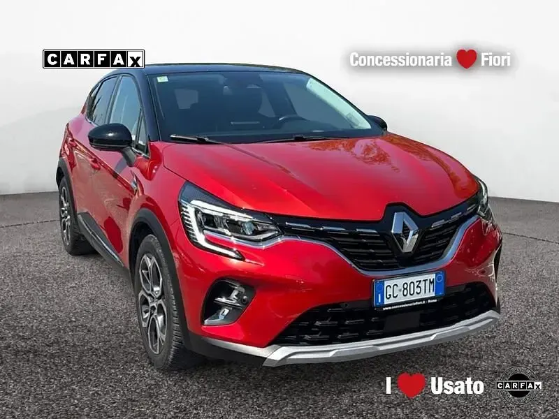 Usata Renault Captur Intens 101 CV (74 kW) 2020 Rosso SUV