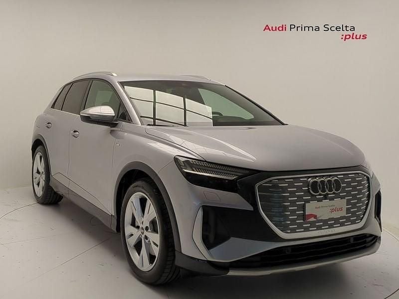 Usata Audi Q4 e-tron S-Line 210 kW (286 CV) 2024 Argento fioretto SUV