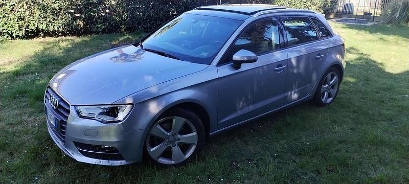 Usata Audi A3 Ambition 150 CV (110 kW) 2015 Argento Berlina