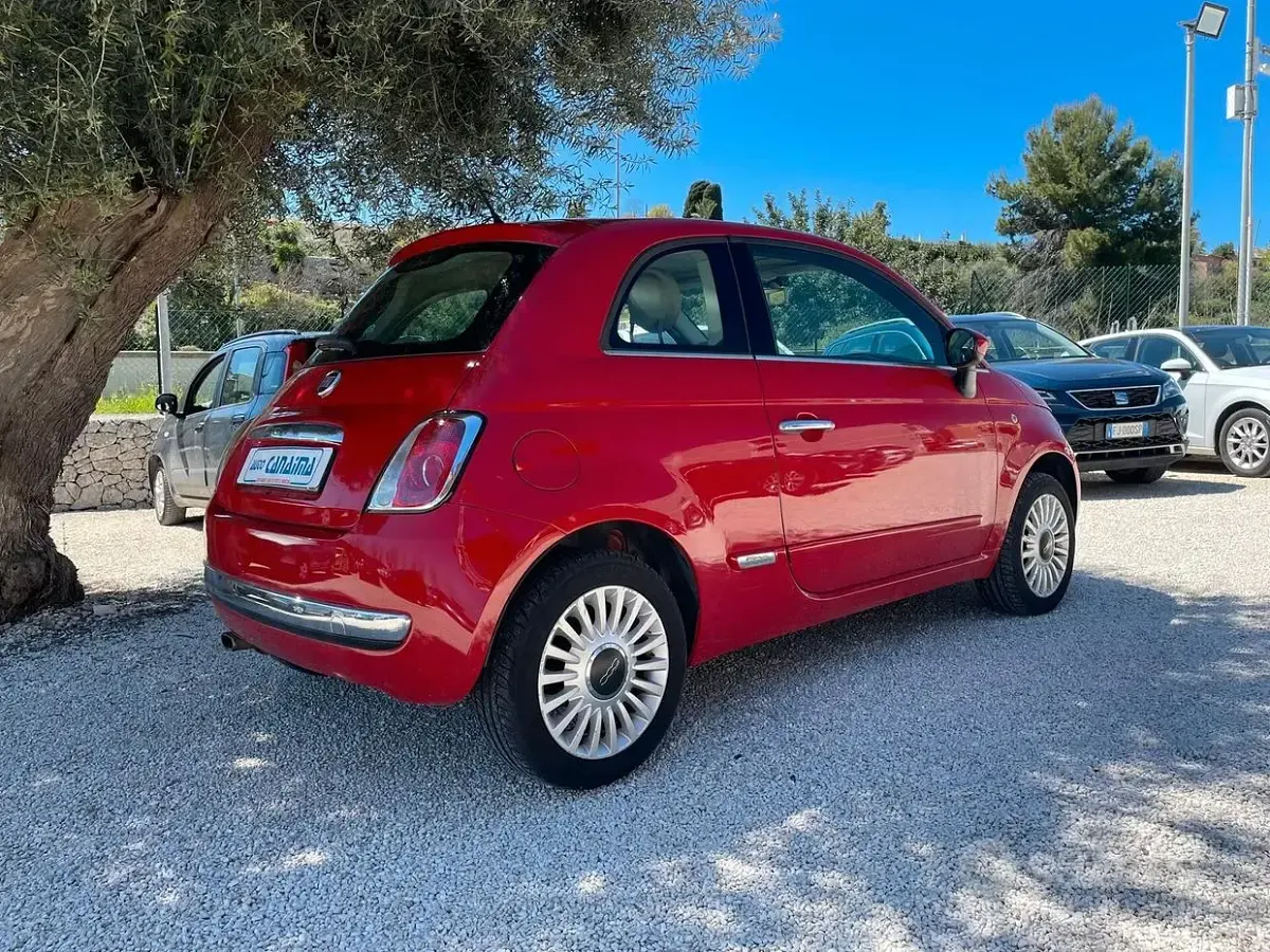 Usata Fiat 500 69 CV (50 kW) 2010 Rosso Berlina