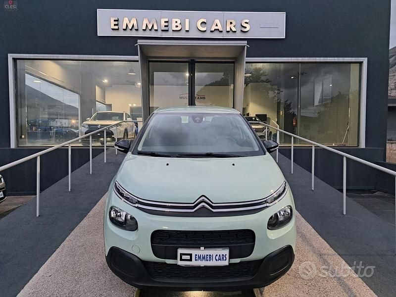 Usata Citroën C3 Feel 82 CV (60 kW) 2018 Verde Utilitaria