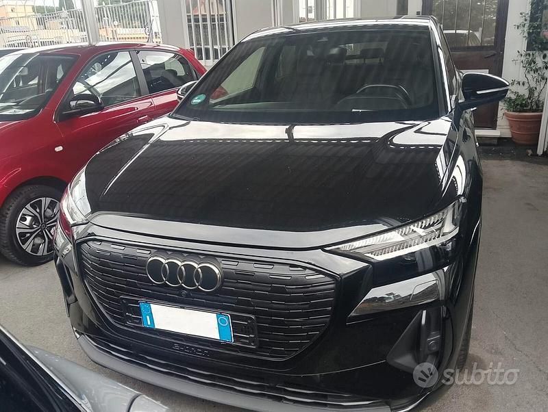 Usata Audi Q4 e-tron S-Line 219 kW (299 CV) 2023 Nero SUV