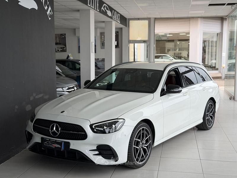 Usata Mercedes E300 Premium Plus 265 CV (194 kW) 2022 Bianco Station wagon