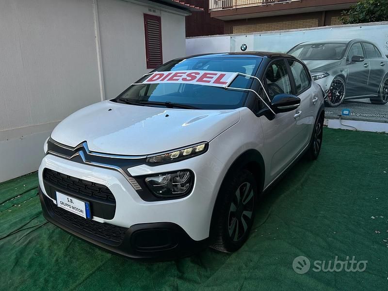 Usata Citroën C3 Feel 101 CV (74 kW) 2021 Bianco Utilitaria