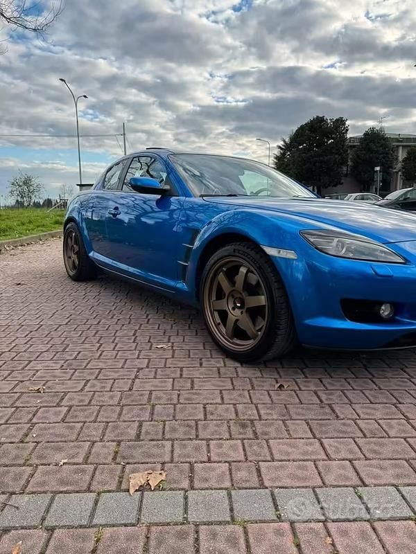 Usata Mazda RX8 231 CV (169 kW) 2004 Blu Coupé