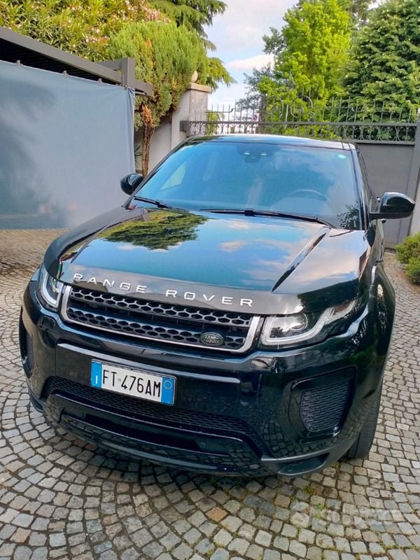 Usata Land Rover Range Rover evoque 2018 Nero SUV