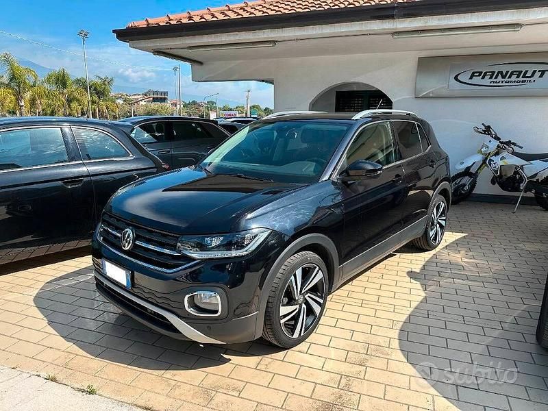 Usata VW T-Cross Advance 115 CV (84 kW) 2020 Nero SUV