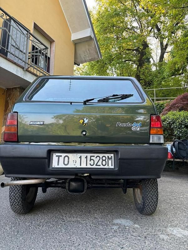 Usata Fiat Panda 1989 Verde SUV