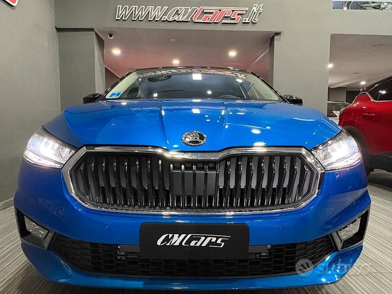 Nuova Skoda Fabia 116 CV (85 kW) 2025 Blu Utilitaria