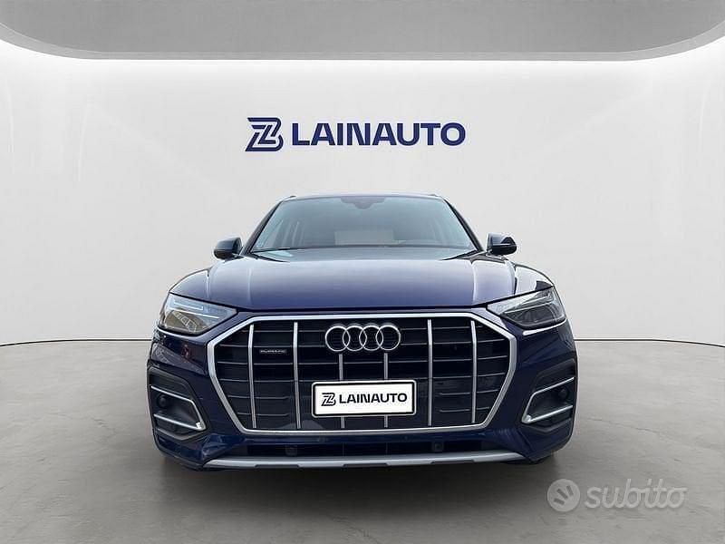 Usata Audi Q5 Advanced 204 CV (150 kW) 2021 Blu/azzurro SUV