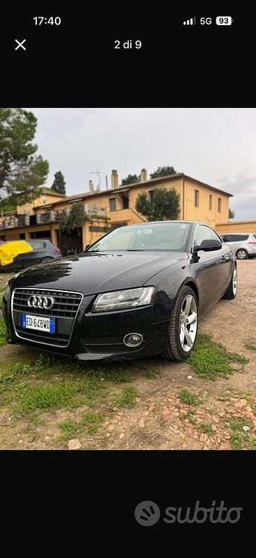 Usata Audi A5 190 CV (139 kW) 2010 Coupé
