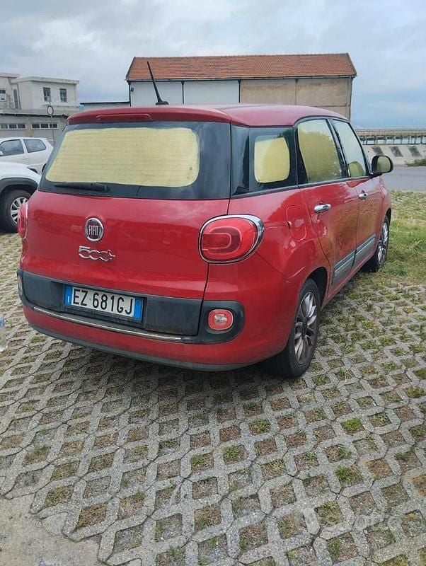Usata Fiat 500 Living 105 CV (77 kW) 2015 Rosso Monovolume