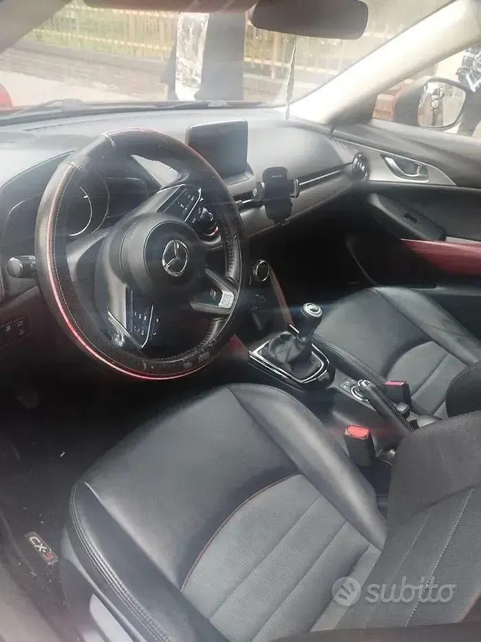 Usata Mazda CX-3 105 CV (77 kW) 2017 Rosso SUV