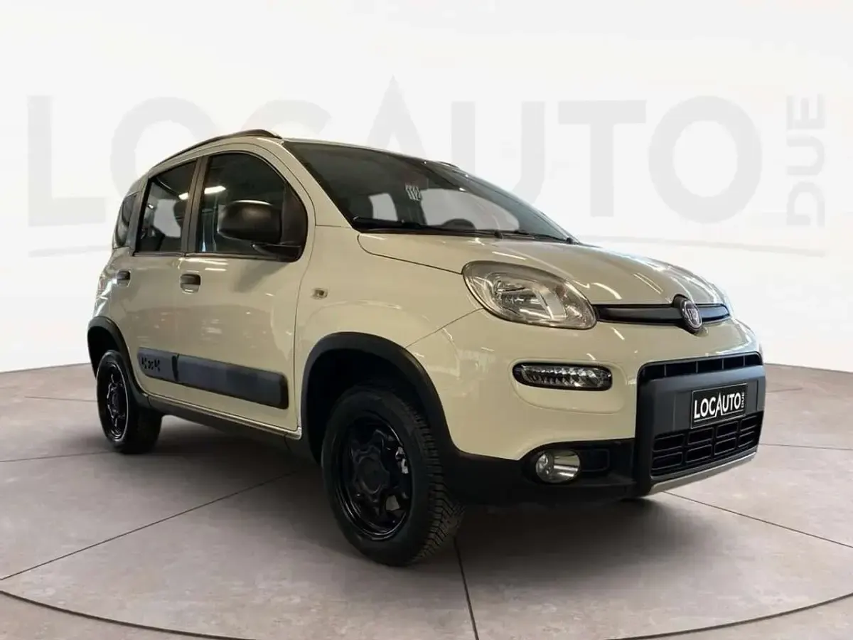 Usata Fiat Panda 4x4 Wild 86 CV (63 kW) 2022 Bianco Utilitaria