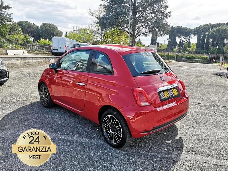 Usata Fiat 500 Lounge 69 CV (50 kW) 2019 Rosso Berlina