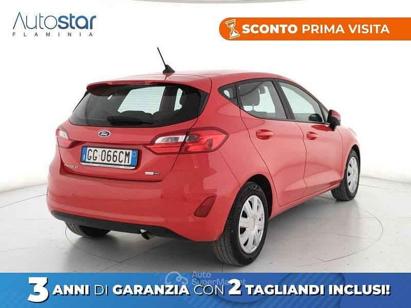 Usado Ford Fiesta S 125 HP (91 kW) 2021 Vermelho Citadino