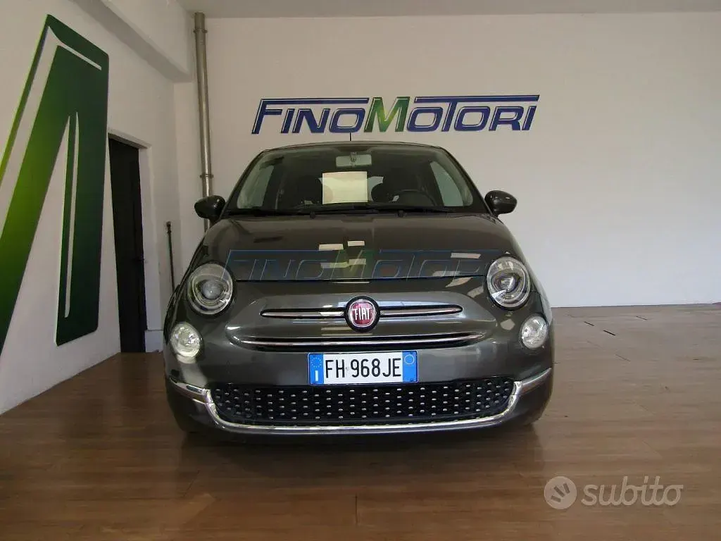 Usata Fiat 500 Lounge 69 CV (50 kW) 2017 Grigio Utilitaria