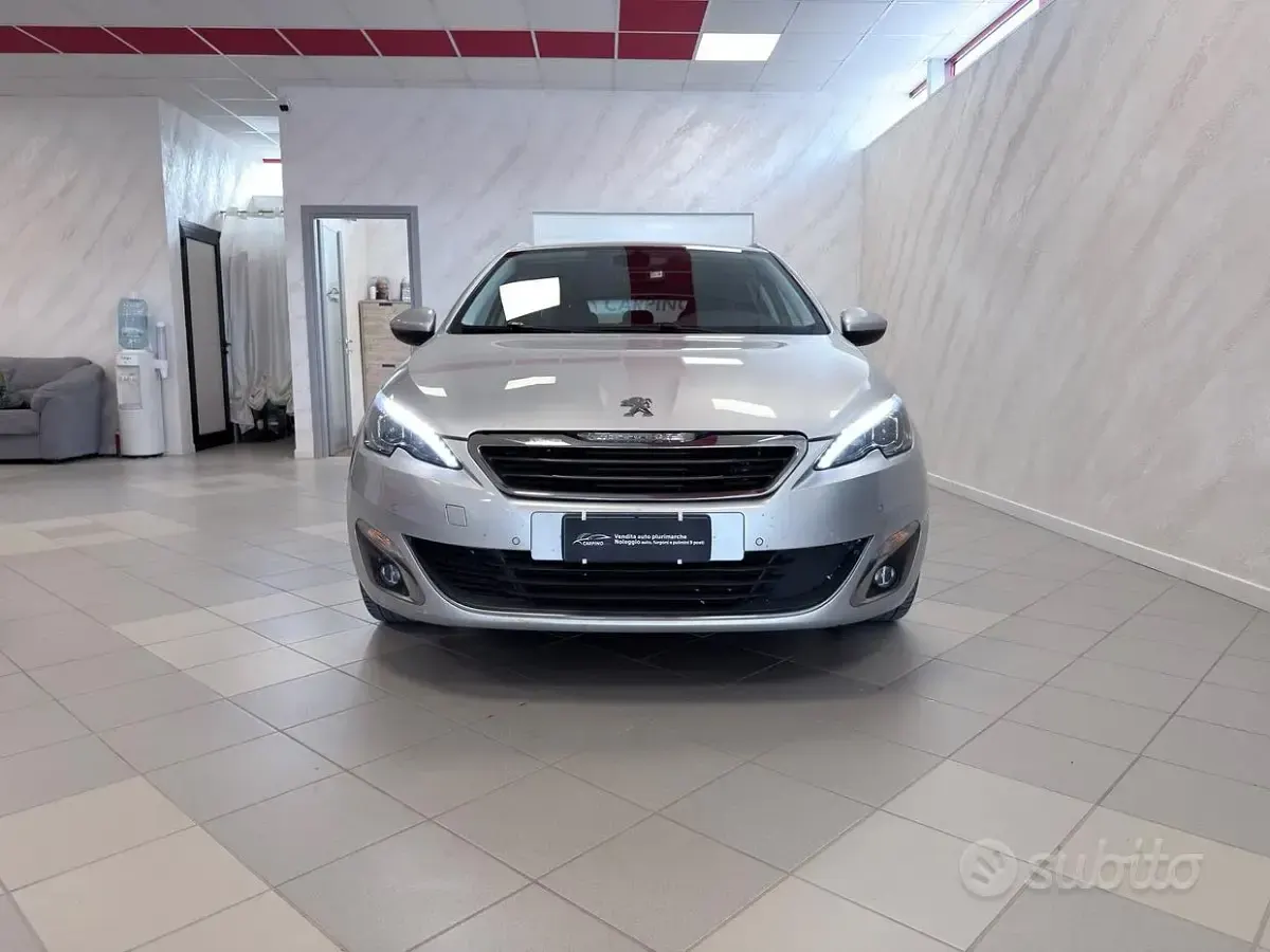 Usata Peugeot 308 GT-line 120 CV (88 kW) 2016 Grigio Station wagon