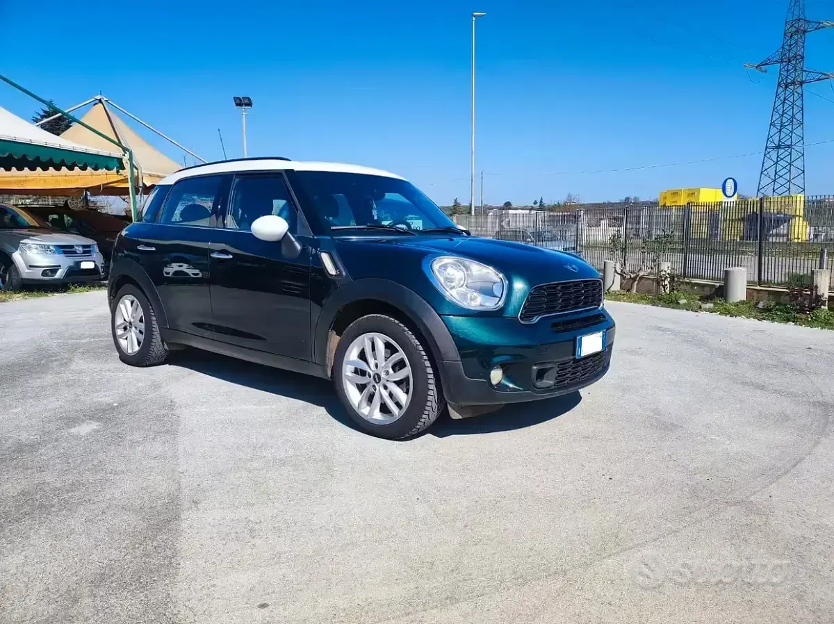 Usata Mini Cooper SD Countryman 143 CV (105 kW) 2012 Verde SUV