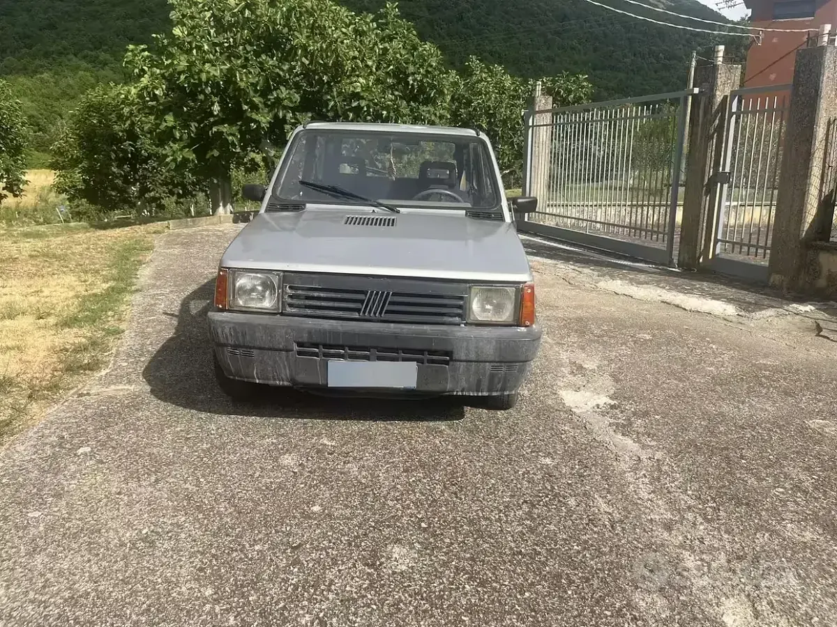 Usata Fiat Panda 54 CV (39 kW) 2001 Grigio Berlina