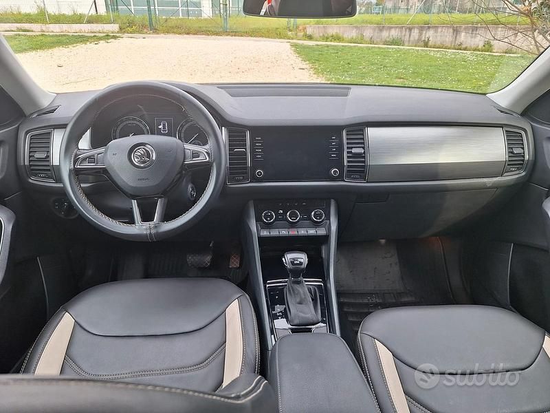 Usata Skoda Kodiaq Executive 150 CV (110 kW) 2018 Bianco SUV