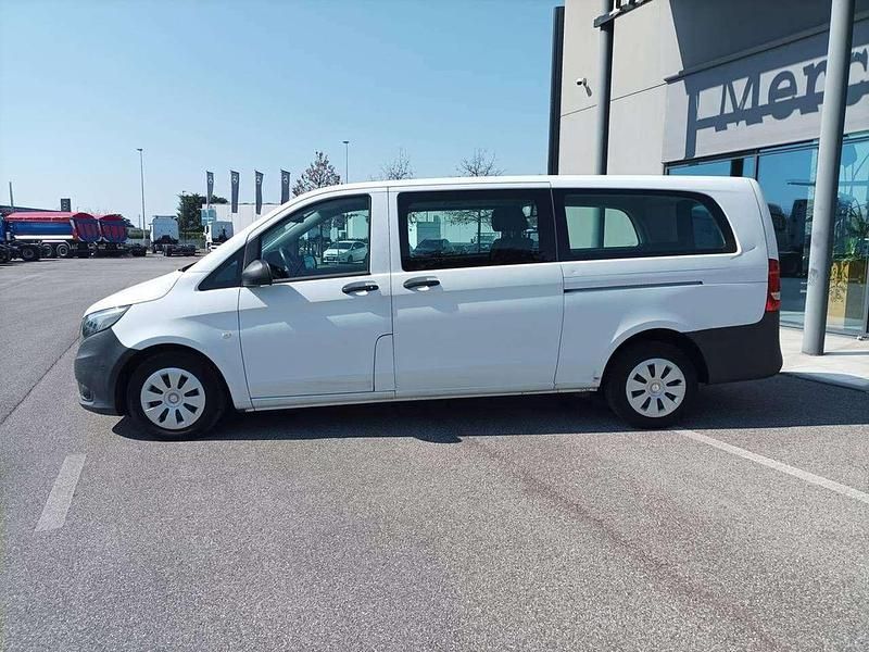 Usata Mercedes Vito 136 CV (100 kW) 2015 Bianco artico Furgone