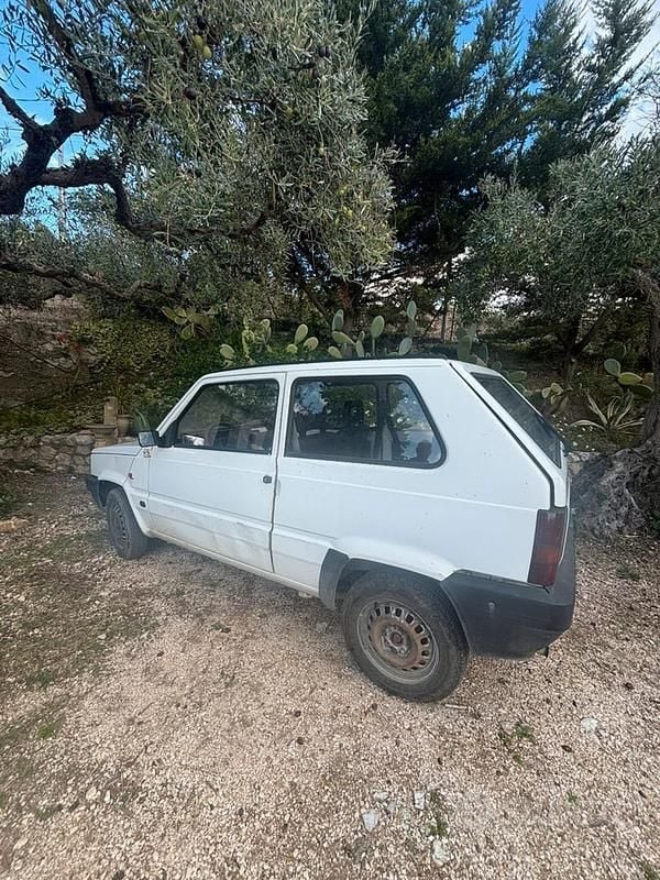 Usata Fiat Panda 45 CV (33 kW) 1999 Bianco Utilitaria