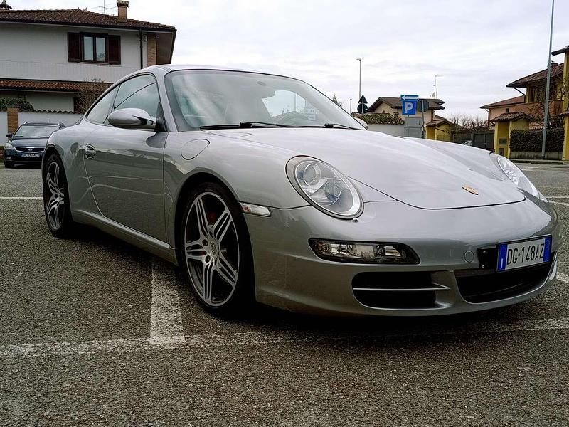 Usata Porsche 997 355 CV (261 kW) 2006 Grigio gt Coupé