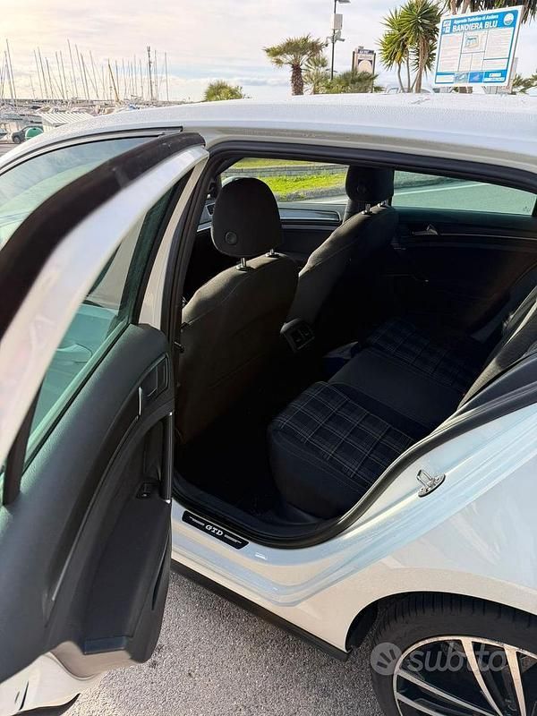 Usata VW Golf VII GTD 2017 Bianco Berlina