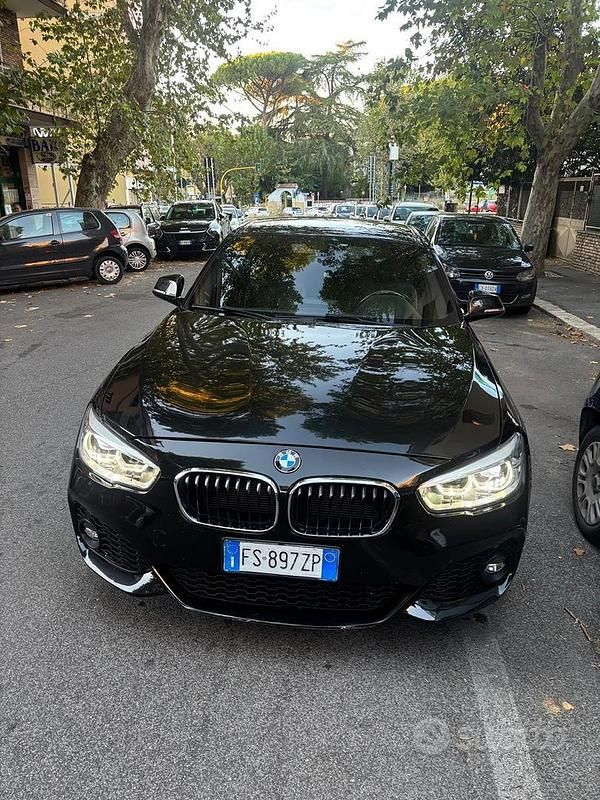 Usata BMW 116 M Sport 2019 Nero Utilitaria