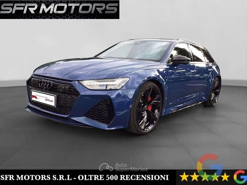 Blu/azzurro Usata 2025 Audi RS6 Station wagon | 118.900 € (Buon prezzo) - Immagine 1/4