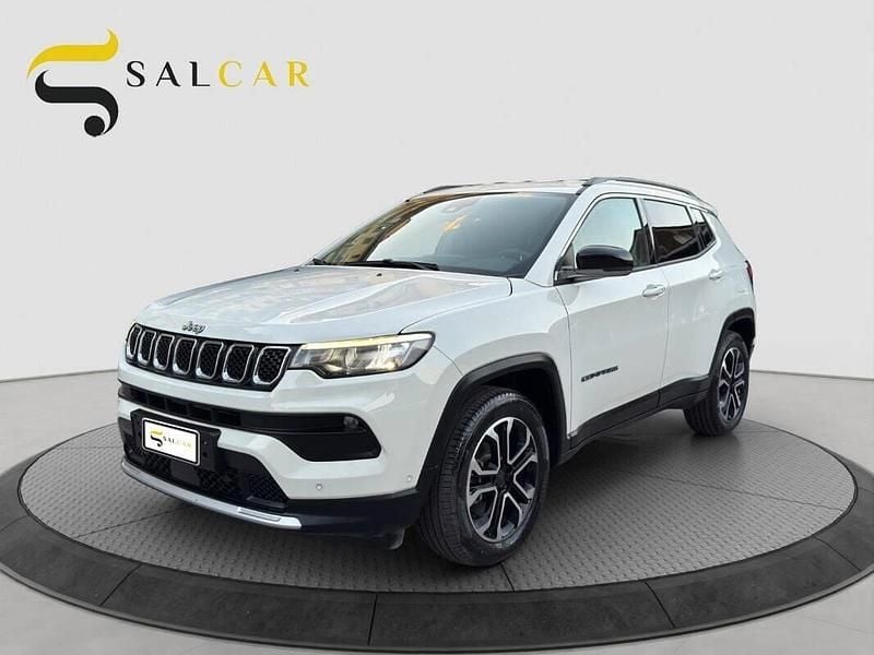 Bianco Usata 2021 Jeep Compass Limited SUV | 16.490 € (Ottimo prezzo) - Immagine 1/4