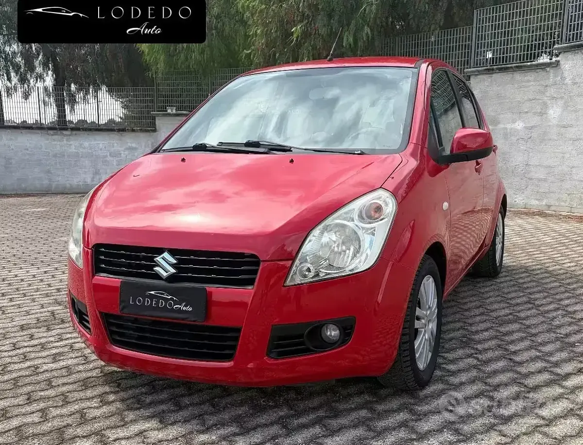 Usata Suzuki Splash GLS 68 CV (50 kW) 2011 Rosso Utilitaria