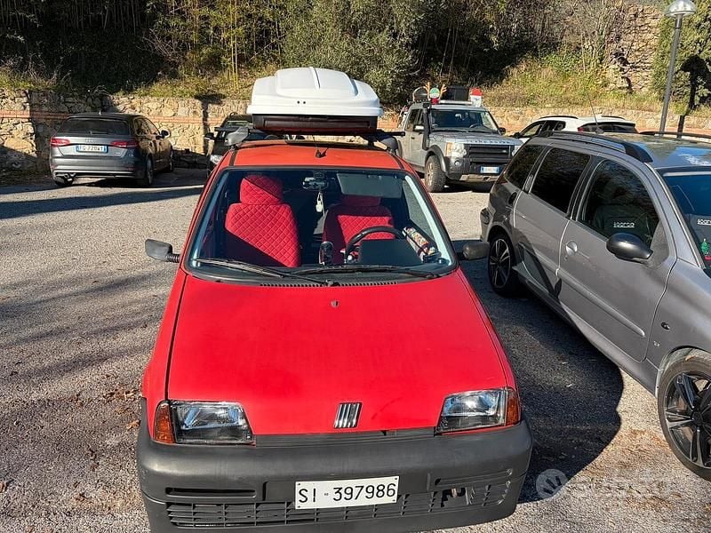 Usata Fiat Cinquecento 41 CV (30 kW) 1992 Rosso Utilitaria
