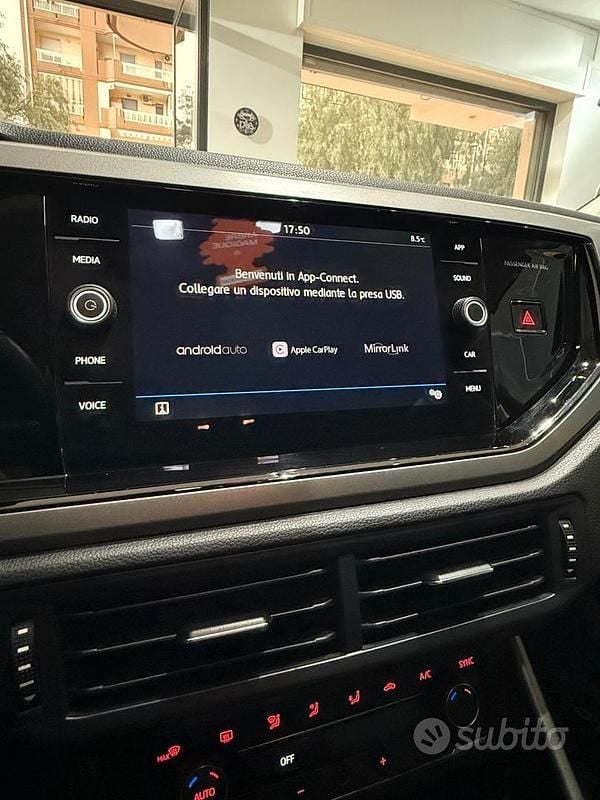 Usata VW Polo Highline 95 CV (69 kW) 2018 Nero Utilitaria